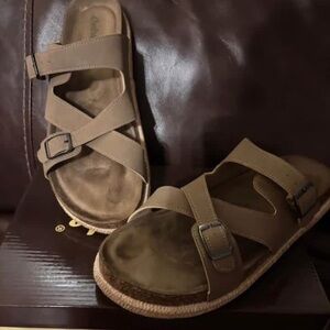 Outwoods Taupe Sandals